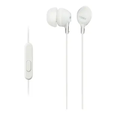 Sony MDR-EX15APW Écouteurs intra-auriculaires 3,5 mm, blanc