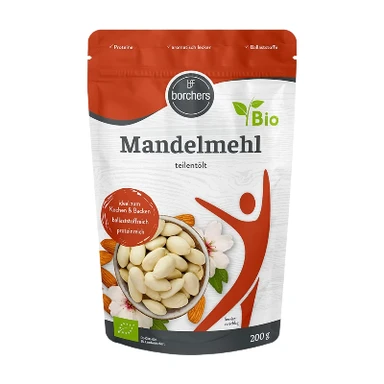 Borchers Bio Mandelmehl teilentölt 200 g