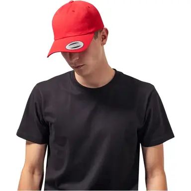 Flexfit Low Profile Baumwoll-Twill YP Classics rot Einheitsgröße