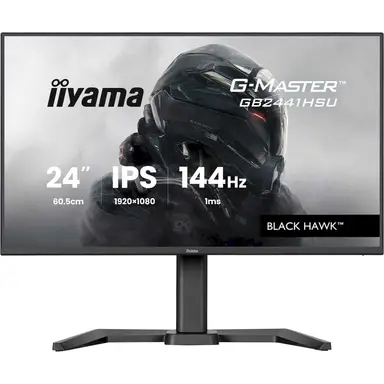 iiyama G-MASTER Black Hawk GB2441HSU-B1 24" Class Full HD Gaming LCD Monitor - 16:9 - Matte Black 