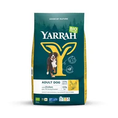 YARRAH Biologische Hondenbrokken Kip 10 kg
