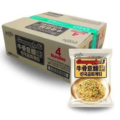 Instant-Nudeln Gompaghetti 4 x 4 x 110 g