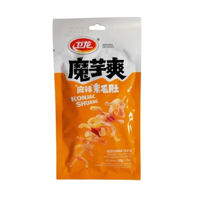 WEILONG Konjac-snack pittige smaak 50g