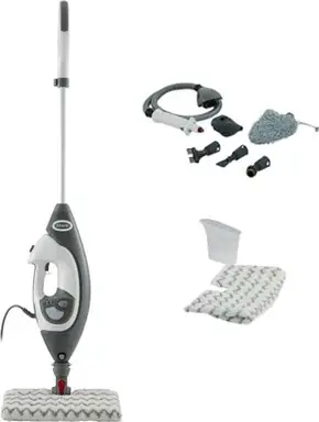 Shark Dampfreiniger 5 Zubehörteile Grau Weiß S6005EU