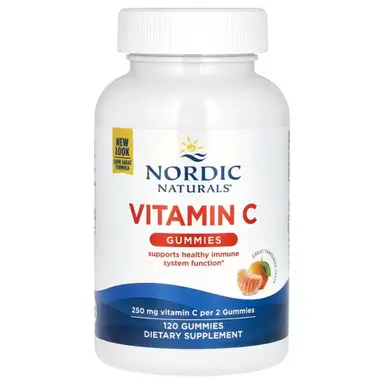 Nordic Naturals Vitamin C Immune 250mg Tangerine Gummies - 120 Gummies