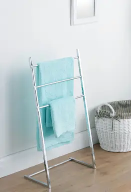 Maison by Premier 3 Arm Chrome Towel Stand