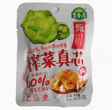 Ji Xiang Ju - Preserved Vegetable Core Spicy flavor 80g  吉香居榨菜真芯80g(辣味)
