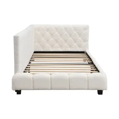 Upholstered bed, 3ft single bed 90×190cm