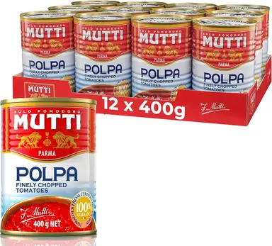 Mutti Finely Chopped Tomatoes 12 x 400g