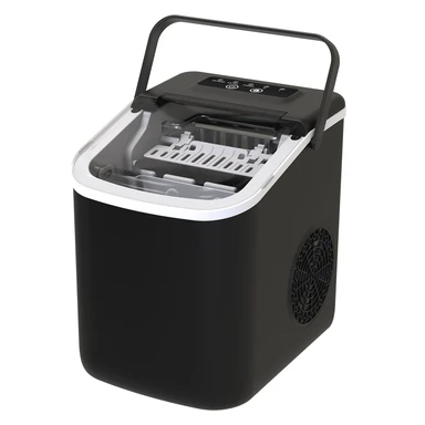Cuisync Eismaschine, Arbeitsplatte & Tragbar mit Tragegriff, Selbstreinigung, 9 Eiswürfel in 6 Minuten, Ideal für Zuhause, Küche, Camping, Wohnmobil, GSN-Z6Y1