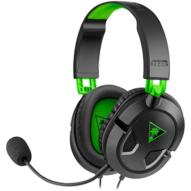 Turtle Beach Recon 50 Casque gaming filaire pour PC/PS5/Switch 2/Xbox Series X|S, 40 mm, jack 3,5 mm, noir