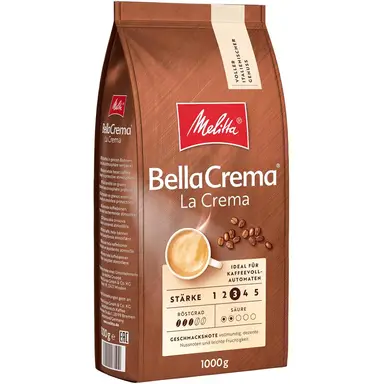 MELITTA BellaCrema La Crema Ganze Kaffeebohnen 1kg