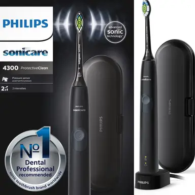 Philips Sonicare ProtectiveClean 4300 HX6800/67 sonische tandenborstel - zwart