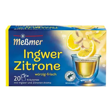Meßmer Ingwer-Zitronen-Tee 20×2g