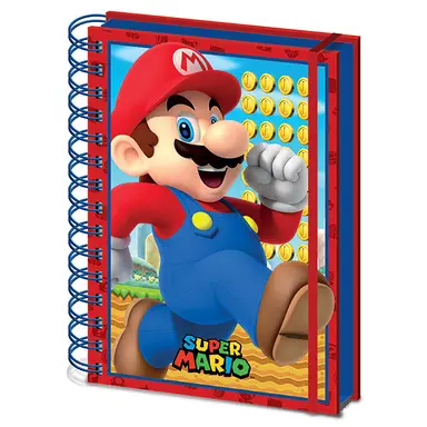 Super Mario A5 3D Notebook