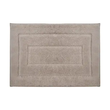 Anika Bath Mat Microfibre Jacquard Grey 50x80cm