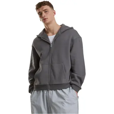 Urban Classics Fluffy Zip Hoody Sweat & Fleece - Hoodies Zipthrough magnet S