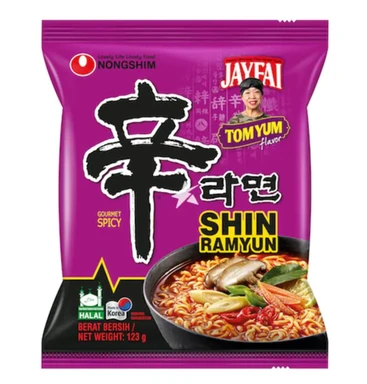 NongShim Shin Ramyun Tomyum 123 g Jay Fai