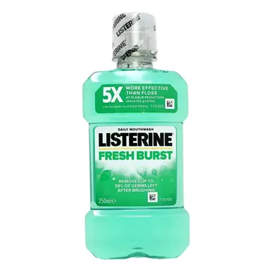 Listerine Mouthwash Fresh Burst 250ml