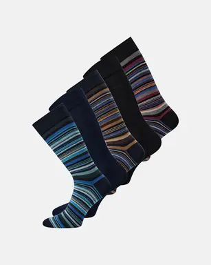 Claudio socks bamboo 5 pc FSC Multicolor 40-47