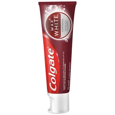 Colgate Max White Luminous Teeth Whitening Toothpaste 75ml