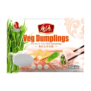 FRESHASIA Raviolis au tofu séché et poireaux - 450 g