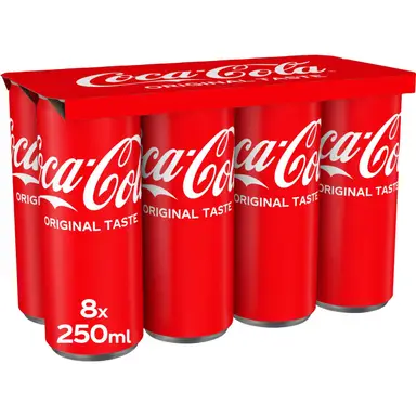 Coca-Cola Original Taste 8x250ml