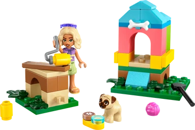 Lego 30697 Bags Friends Nova Doghouse Build
