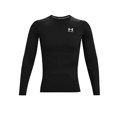 Under Armour HeatGear Men's Compression Long Sleeve - Black