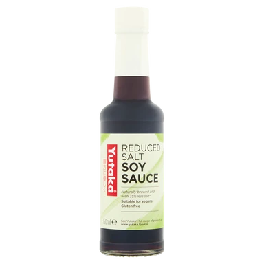 Yutaka Reduced Salt Gluten Free Soy Sauce 150ml