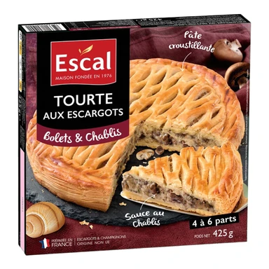 ESCAL Tourte croustillante aux escargots 425g