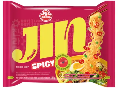 Ottogi Jin Ramen Spicy 120g