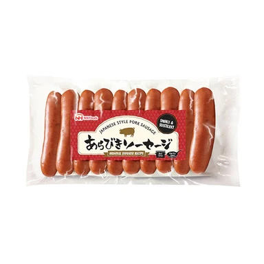 NH Japanese Style Pork Sausages Cooked Smoked 200g