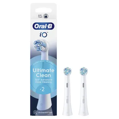 Oral-B iO Ultimate Clean Toothbrush Heads 2 pack