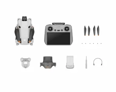 DJI Mini 4 Pro (DJI RC 2 Fernsteuerung), faltbare Mini-Drohne mit 4K-Kamera für Erwachsene, unter 249 g, 34 Minuten Flugzeit, 20 km Video-Übertragung, omnidirektionale Bilderkennung, C0