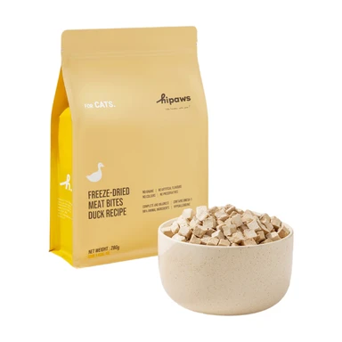 Hipaws All Life Stages Complete Freeze-dried Cat Food Duck Recipe (280g)