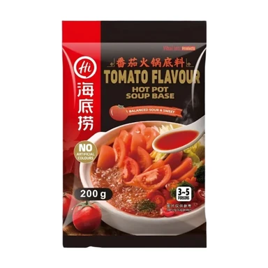 HAIDILAO Hot-Pot-Suppenbasis auf Tomatenbasis, 200 g