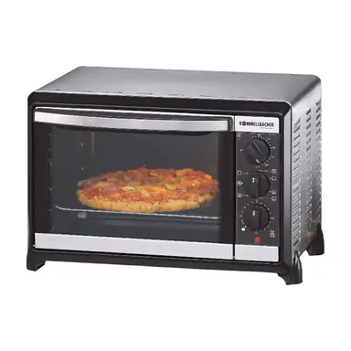 Rommelsbacher mini-oven BG 1055/E roestvrij staal, hetelucht