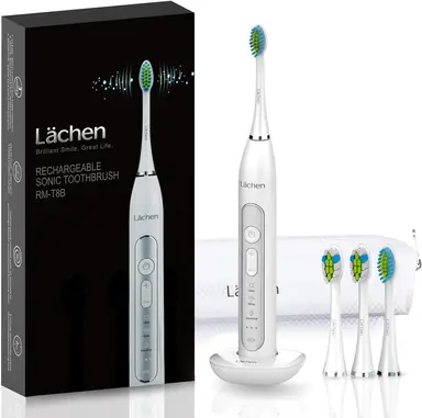 Lachen T8 Electric Toothbrush – White