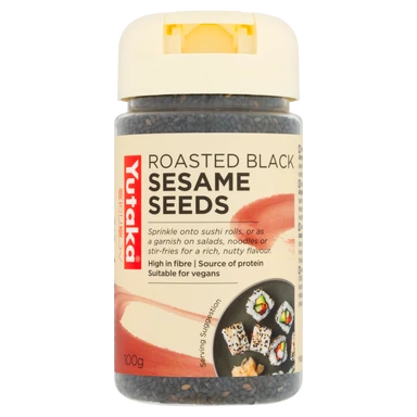Yutaka Black Roasted Sesame Seeds 100g