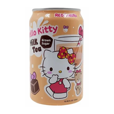 Rode Sakura Hello Kitty Bruine Suiker Melkthee 310ml