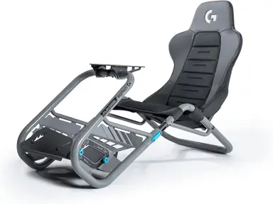 Playseat Trophy - Logitech G Edition universele gamestoel, gestoffeerde zitting, zwart