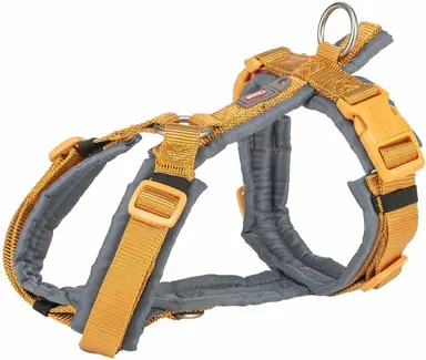 Trixie Jollypaw premium tuig turquoise/grijs 32-38 x 1,3 cm