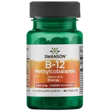 Swanson Vitamin B12 Methyl Energy Metabolism - 60 Capsules