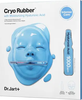Dr.Jart+ CRYO RUBBER Hydraterend Hyaluronzuur Masker 2 st