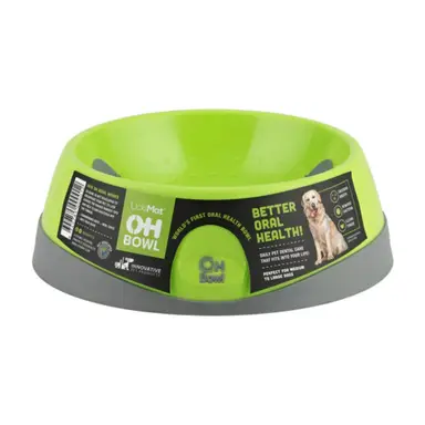 LickiMat OH Dog Bowl Medium Green