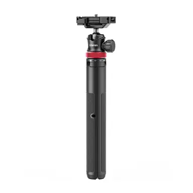 ULANZI MT-44 Perche à Selfie Bluetooth 147 cm, Trépied 2 en 1 Portable pour Smartphone et Appareil Photo avec Rotule 360°, Support Téléphone, Filetage 1/4", Trépied Compact pour Sony, Samsung, iPhone