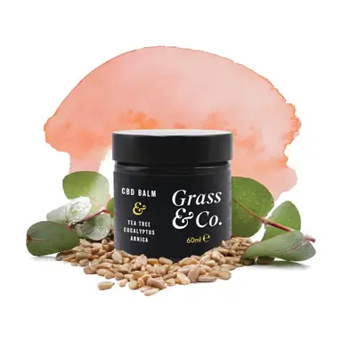 Grass & Co. EASE CBD Muscle Relief Balm 300mg - 60ml