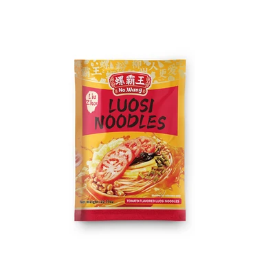 Luobawang Nouilles d'escargots saveur tomate 306 g