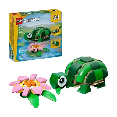 LEGO Creator 3 in 1 31377 Turtle with a Water Lily Flower